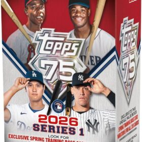 2026 Topps Baseball Series 1 Blaster Box - 6 Packs/72 Cards - Factory Sealed MLB Trading Cards