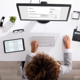 Casio HR-170RC Plus Desktop Printing Calculator – 2-Color Printer, Cost/Sell/Margin & Tax Functions – Portable Accountant’s Tool for Business & Bookkeeping