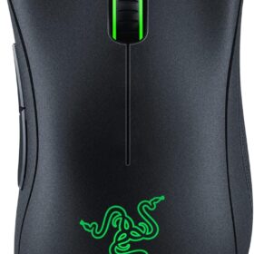 Razer DeathAdder Essential Gaming Mouse: 6400 DPI Optical Sensor, 5 Programmable Buttons, Ergonomic Rubber Side Grips - Classic Black