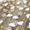 100pcs Hot Air Balloon Confetti - Glitter Table Scatter Decorations for Wedding, Bridal Shower, Engagement & Travel Theme Parties