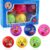MYKUJA 6-Pack Funny Golf Balls – Novelty Expression Balls for Men, Women & Kids – Hilarious Gifts & Practice Accessories