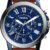 Fossil Men's Grant Chronograph Watch - Stainless Steel Case with Brown Leather Strap
