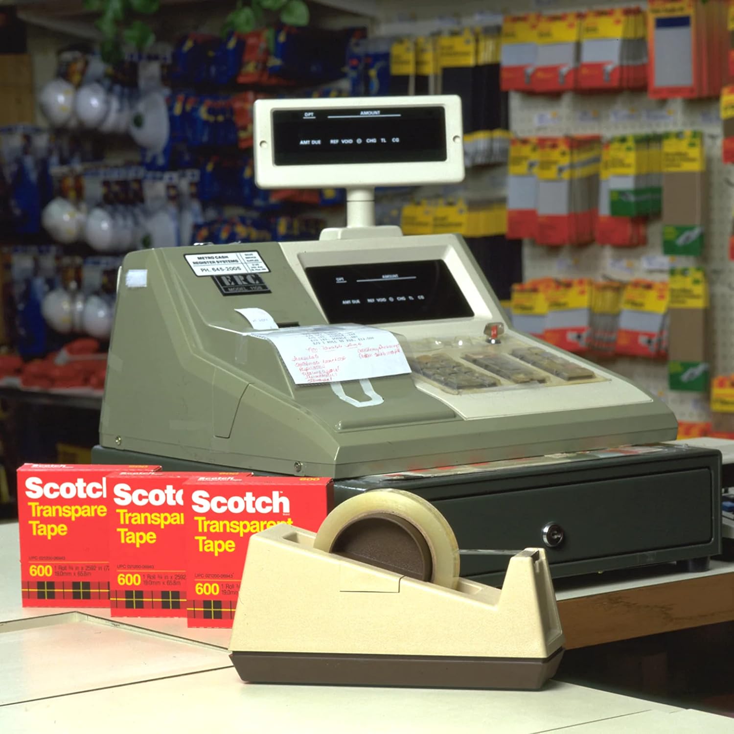 Scotch Heavy Duty Shipping Tape Dispenser C25 – Portable Desktop Dispenser for Packing, Office, and Industrial Use