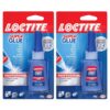 Loctite Super Glue Professional Liquid - 20g Twin Pack | High-Performance Cyanoacrylate Adhesive for Plastic, Wood, Metal & DIY Repairs