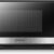 BLACK+DECKER 1.1 Cu. Ft. 1000W Digital Microwave Oven with Push-Button Door, Child Safety Lock, and Turntable - Stainless Steel/Black (EM031MB11)