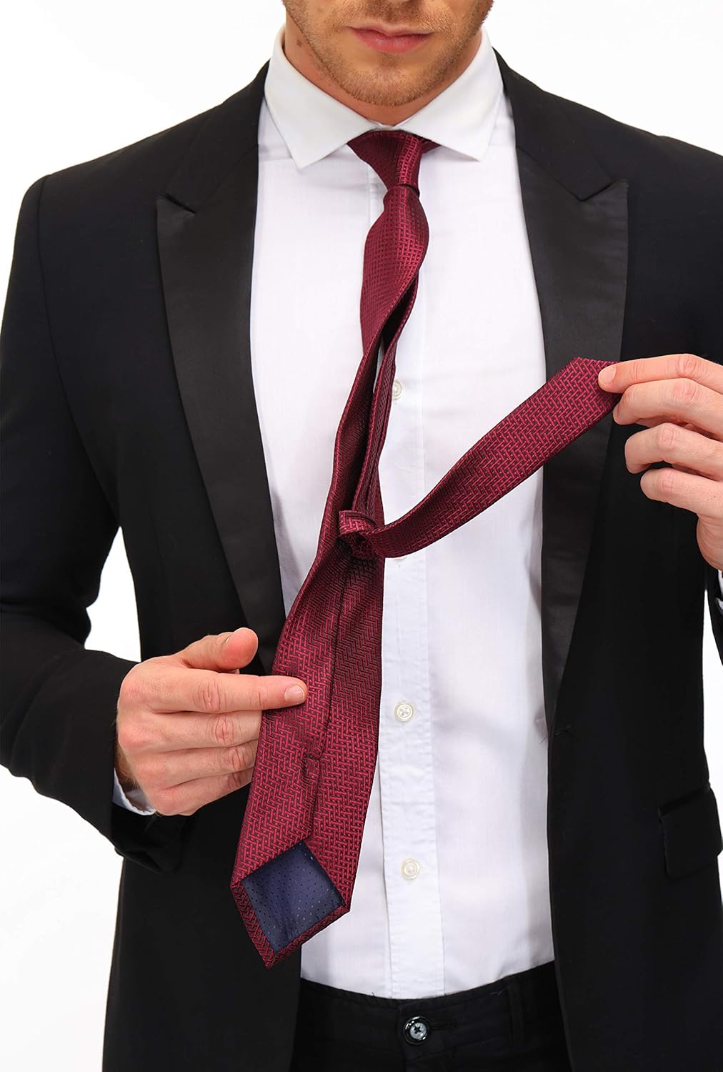 Adulove Men's 6-Pack Classic Silk Jacquard Neckties – Premium Woven Formal & Casual Wedding Ties for Gentleman