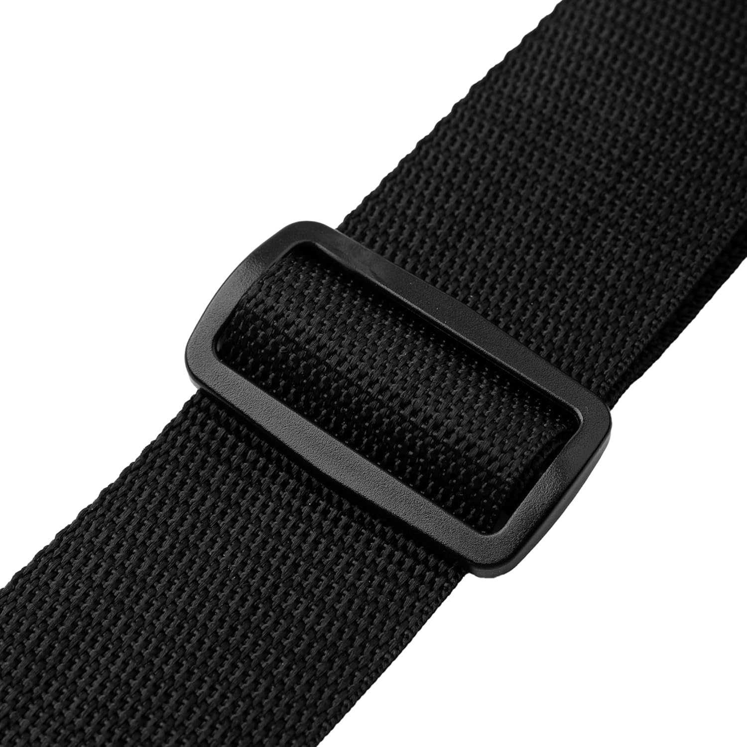 Levy's Leathers M8POLY-BLK 2-Inch Polypropylene Guitar Strap with Genuine Leather Ends & Tri-Glide Adjustment (Black)