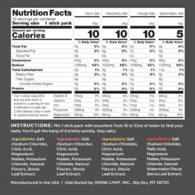 LMNT Recharge - Zero Sugar Electrolyte Drink Mix Variety Pack | 1000mg Sodium Keto & Hydration Powder (12 Count)