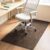 HomeMall Premium 48x36 Inch Hardwood Floor Chair Mat - Non-Slip, Anti-Scratch Office Desk Protector for Rolling Chairs (Coffee)