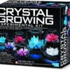 4M Crystal Growing Experimental Kit – 7 Geode Specimens with Display Domes – Educational STEM Science Lab for Kids & Teens