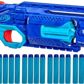 Nerf Elite 2.0 Trailblazer RD-8 Blaster – Wild Edition with 8-Dart Rotating Drum & Hammer Action, Includes 16 Official Elite Darts