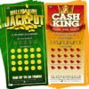 Laughing Smith Realistic Fake Lottery Tickets - 8 Pack Hilarious Gag Gift Prank Scratch Cards - $1 Million & Cash King Winning Jokes for Adults