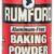 Rumford Baking Powder, 8.1 Oz Can - Non-GMO, Aluminum-Free, Double-Acting Leavening Agent for Baking