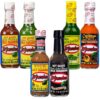 El Yucateco Hot Sauce Variety Pack – 6 Flavor Gift Set with Red & Green Habanero, Caribbean, Black Label Reserve, XXXtra Hot & Jalapeño