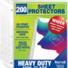 Samsill Heavy Duty Sheet Protectors – 500 Count Premium Clear Page Protectors for 3-Ring Binders – 8.5 x 11 Letter Size, Acid-Free, Archival Safe, & Eco-Friendly Plastic Sleeves