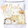 Bridal Gift Box for Bride to Be – 11-Piece 'Wifey Era' Bachelorette Party & Shower Set with Glass Tumbler, Candle, and Jewelry Tray