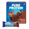 Pure Protein Chocolate Deluxe Bars – High Protein, Low Sugar* Gluten Free Snack (12 Count)