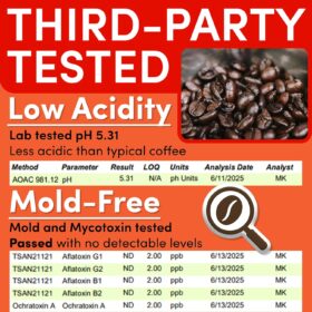 Dark Roast Decaf Coffee Packets – 2oz Pre-Measured Bags for 12-Cup Pots – Low Acid, Smooth Ground Coffee – Bulk Commercial Pouches for Hotels, Offices, & Home