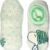 Peanuts Women's Snoopy Holiday Plush Faux Fur Cuffed Slipper Socks with Cushioned Foam Sole