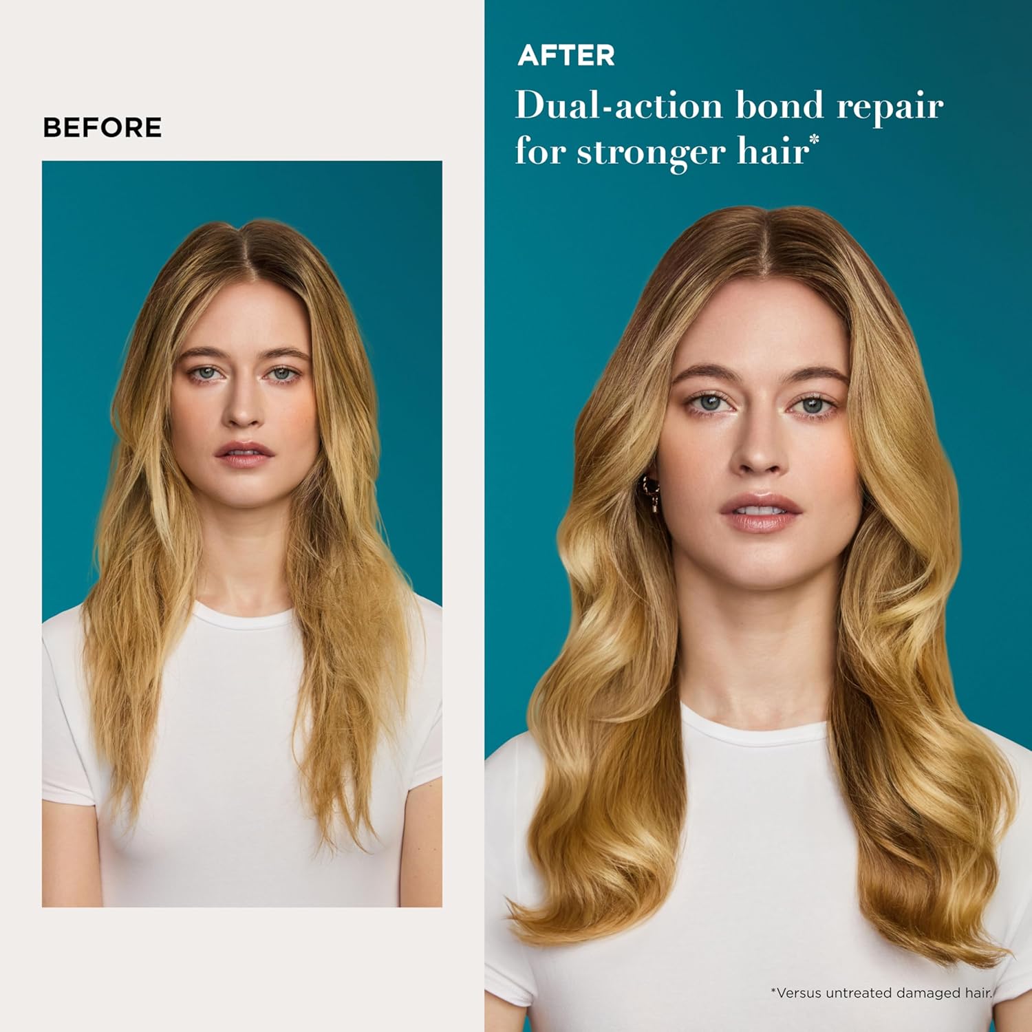 OGX Bond Protein Repair 450°F Heat Protectant Spray - 6.5 fl oz Weightless Thermal Protection Mist for All Hair Types, Reduces Breakage & Strengthens