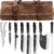 XCHIEF PRO Hand Forged Knife Set – 6-Piece High Carbon Steel Kitchen & Outdoor Cutlery Kit with Portable Bag