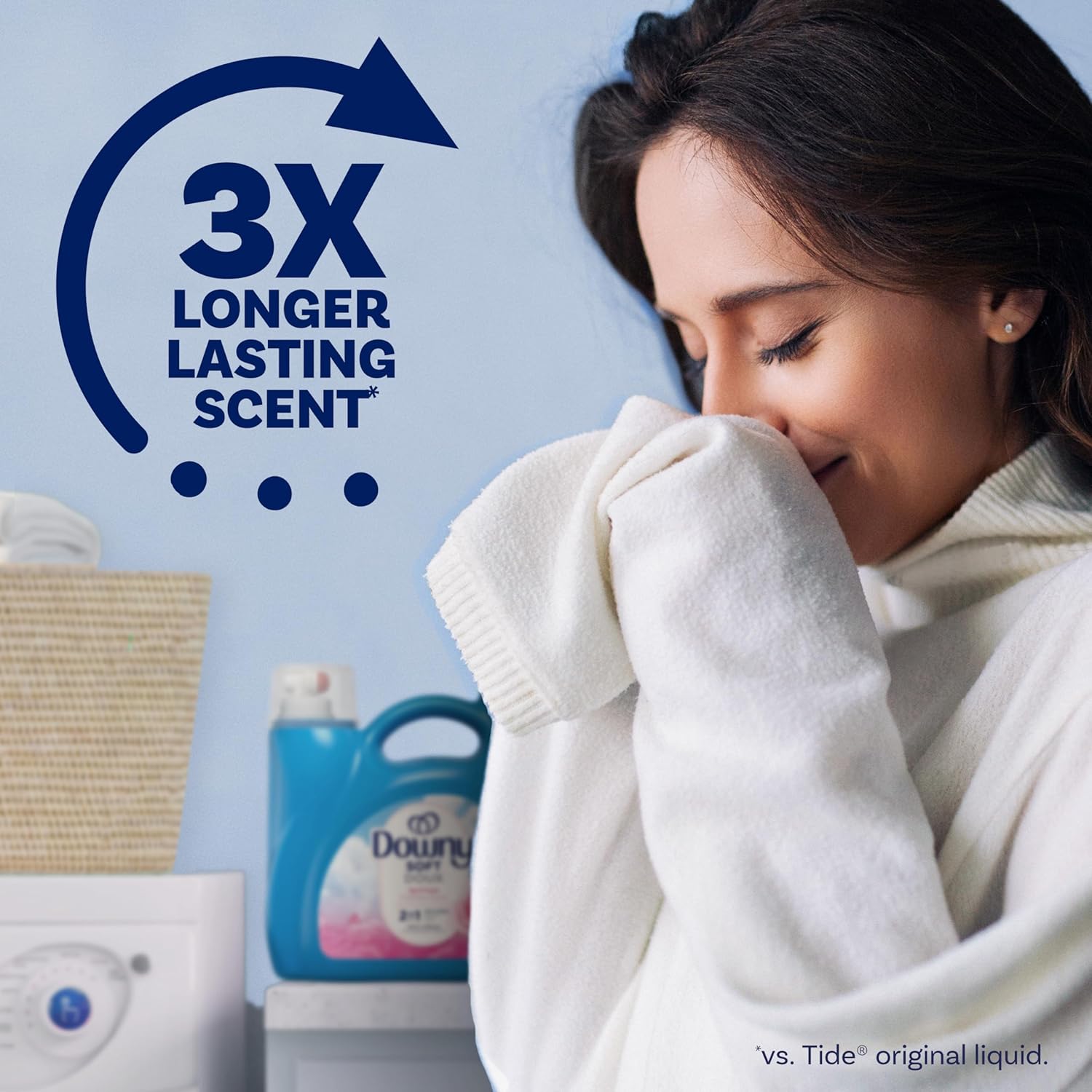 Downy April Fresh Fabric Conditioner, 2-in-1 Liquid Softener & Fresh Scent, 140 Fl Oz (190 Loads)