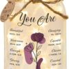 SOLMAY 'You Are' Sentimental Mason Jar Gift – Meaningful Birthday, Valentine's or Best Friend Present for Women
