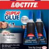 Loctite Ultra Gel Control Super Glue - 2 Pack (0.14 fl oz) | Rubber Toughened, Impact Resistant, Side Squeeze Applicator for Plastic, Wood, Metal & Crafts