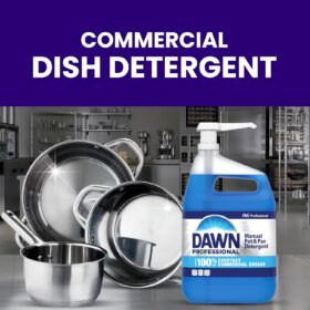 Dawn Professional Manual Pot and Pan Dish Soap - 2 x 1 Gallon Bulk Liquid Concentrate with Dispenser Pump
