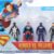 DC Comics Superman: Heroes vs. Villains 5-Pack 3-Inch Action Figures – Stylized Battle-Ready Toy Set for Kids Ages 4+