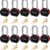 FIGODE Heavy Duty Long Shackle Padlocks - 12 Pack Keyed Alike, 2-3/4in Wide Steel Weatherproof Security Locks for Gates, Storage, Sheds & Fences (24 Keys Included)