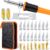 30-Piece Professional Hot Knife Cutter Kit – 16 Blades, 2 Brass Tips & Dual Stands for Foam, Wood, Stencils & Crafts