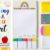 Teacher Appreciation Sticky Notes Set – 'Teaching is a Work of Heart' Blackboard Memo Pads & School Office Supplies Gift