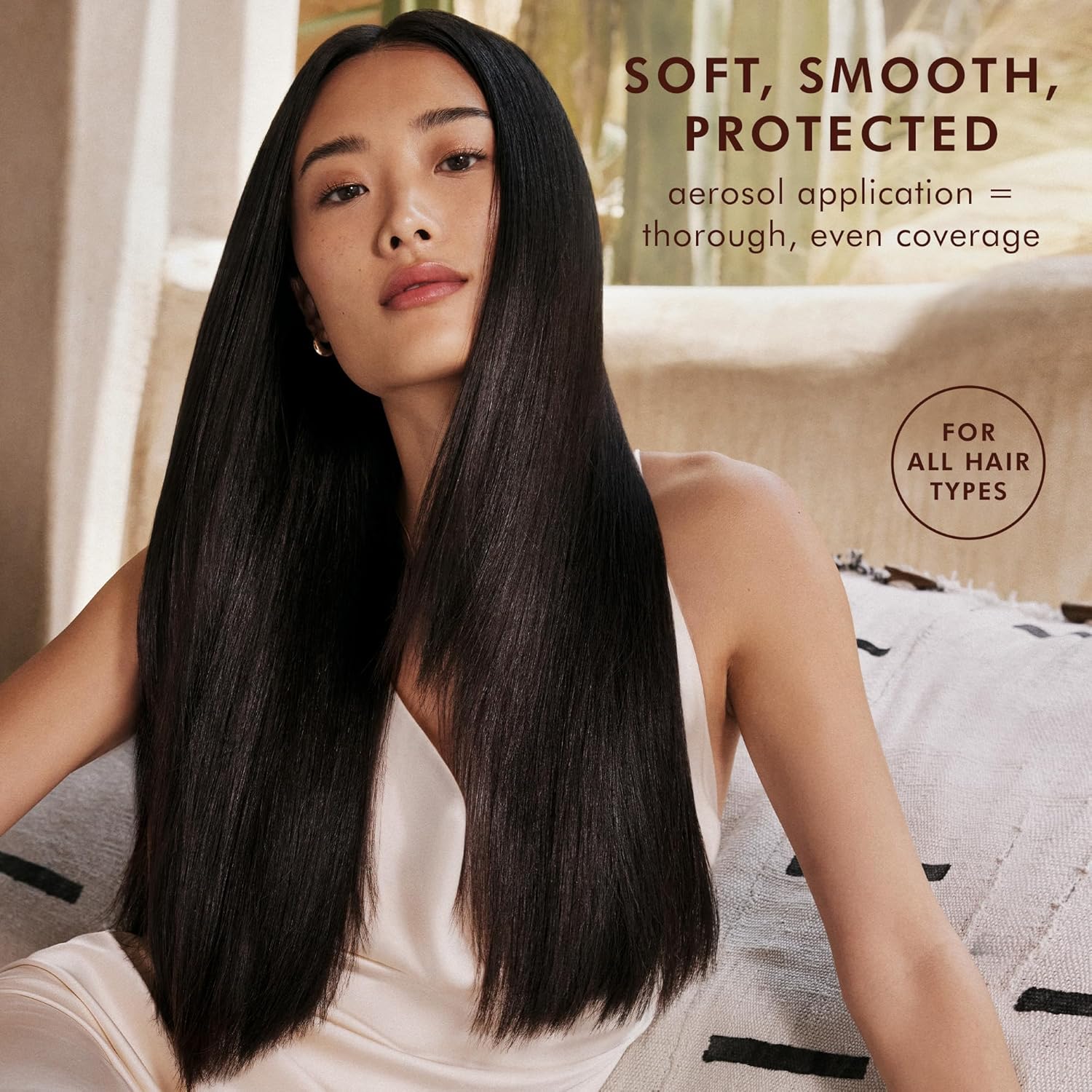 Moroccanoil Perfect Defense Heat Protectant Spray - Thermal Shield for All Hair Types with Argan Oil & Vitamin E - 3.4 oz