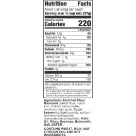 Betty Crocker Buttermilk Pancake & Waffle Mix - 6.75 oz Boxes (Pack of 9) - Easy Fluffy Breakfast