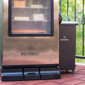 Masterbuilt MB20100112 Gravity Series 800 Cold & Slow Smoker Attachment - Compatible with Vertical Electric Smokers, 10x10x18 in, Black