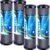 ICEPURE 4-Pack 1 Micron Carbon Block Water Filters - 2.5" x 10" Whole House CTO Sediment Cartridge (NSF/ANSI 42 Certified, Compatible with DuPont, Whirlpool, GE)