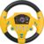 Kids Toy Steering Wheel - Yellow Electronic Driving Simulator with Realistic Sounds, Lights & Horn - Educational Interactive Toy for Toddlers & Children 3+ Years