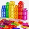 Magnetic Tiles Building Blocks Set – STEM Educational Construction Toys for Toddlers & Kids (Ages 3-8)