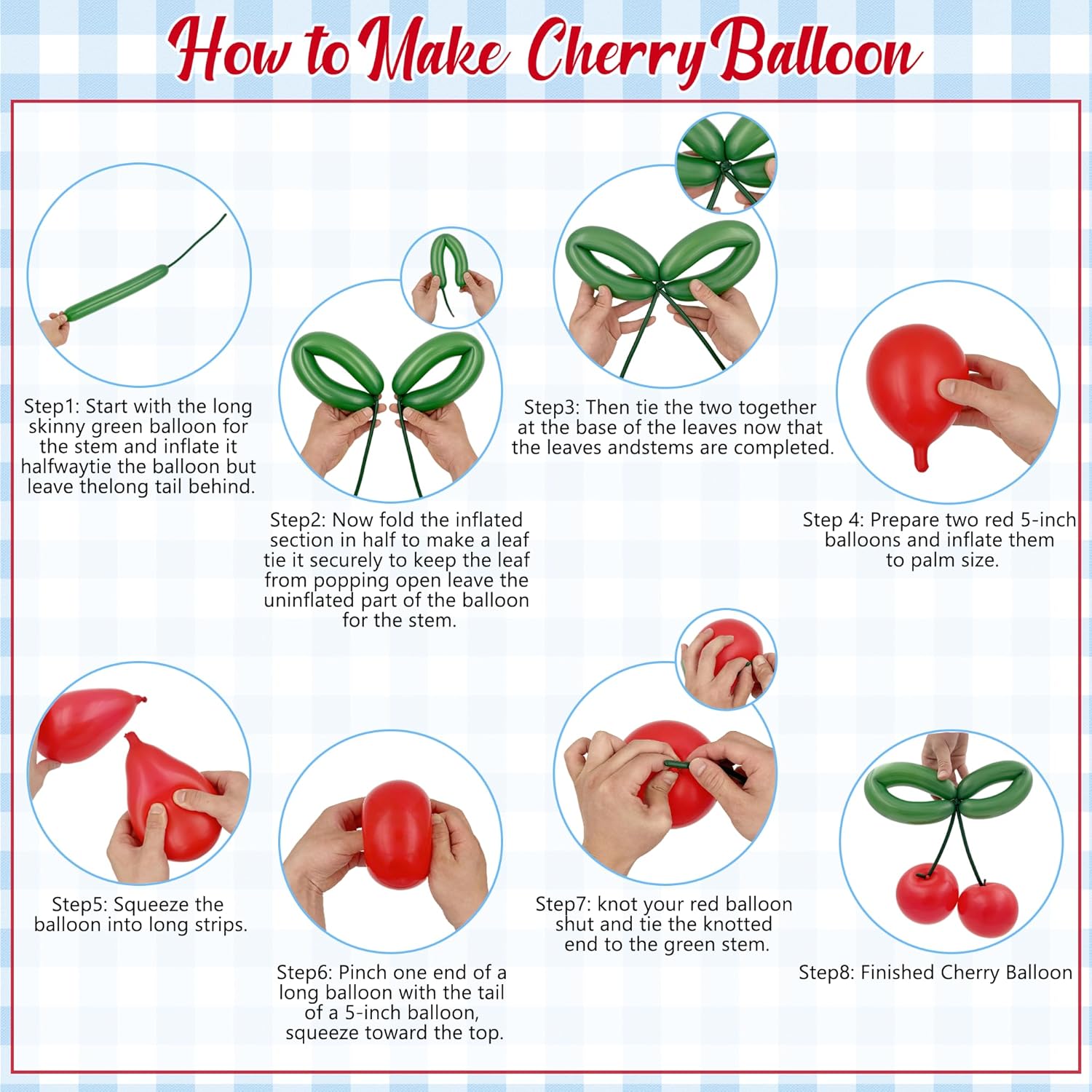 142-Piece Cherry Baby Shower Decorations Kit - 'Little Cherry On Top' Party Set with Balloon Boxes, Garland Arch & Backdrop for Boys or Girls