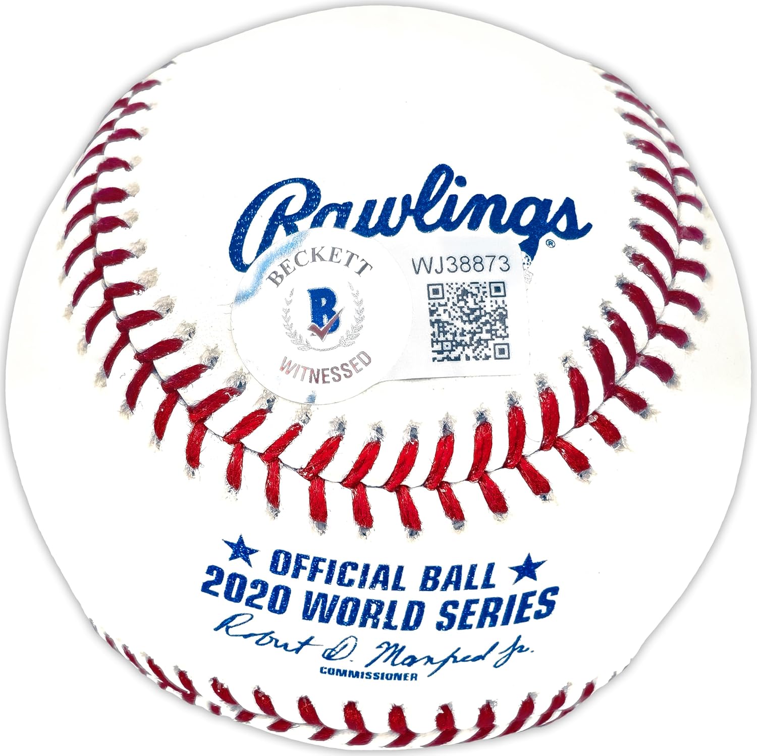 Walker Buehler Autographed 2020 World Series Baseball - Los Angeles Dodgers Official MLB Beckett BAS Authenticated with Hologram