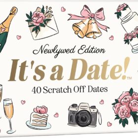 It's a Date! Newlywed Edition - 40 Scratch-Off Date Night Cards for Couples | Fun Wedding Shower Gift Ideas for Bride & Groom