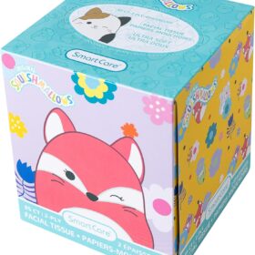 Smart Care Squishmallows Facial Tissues - Ultra Soft 2-Ply, 85 Count Box (Pack of 1) - Premium Softness for Sensitive Noses