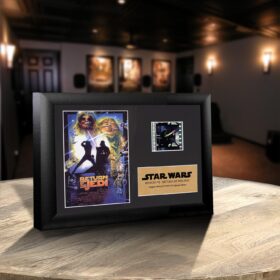 Star Wars: Return of the Jedi - Authentic 35mm Film Cell Special Edition Framed Display | Collectible Movie Memorabilia with Certificate of Authenticity