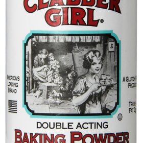 Clabber Girl Double Acting Baking Powder, 8.1 Ounce Can