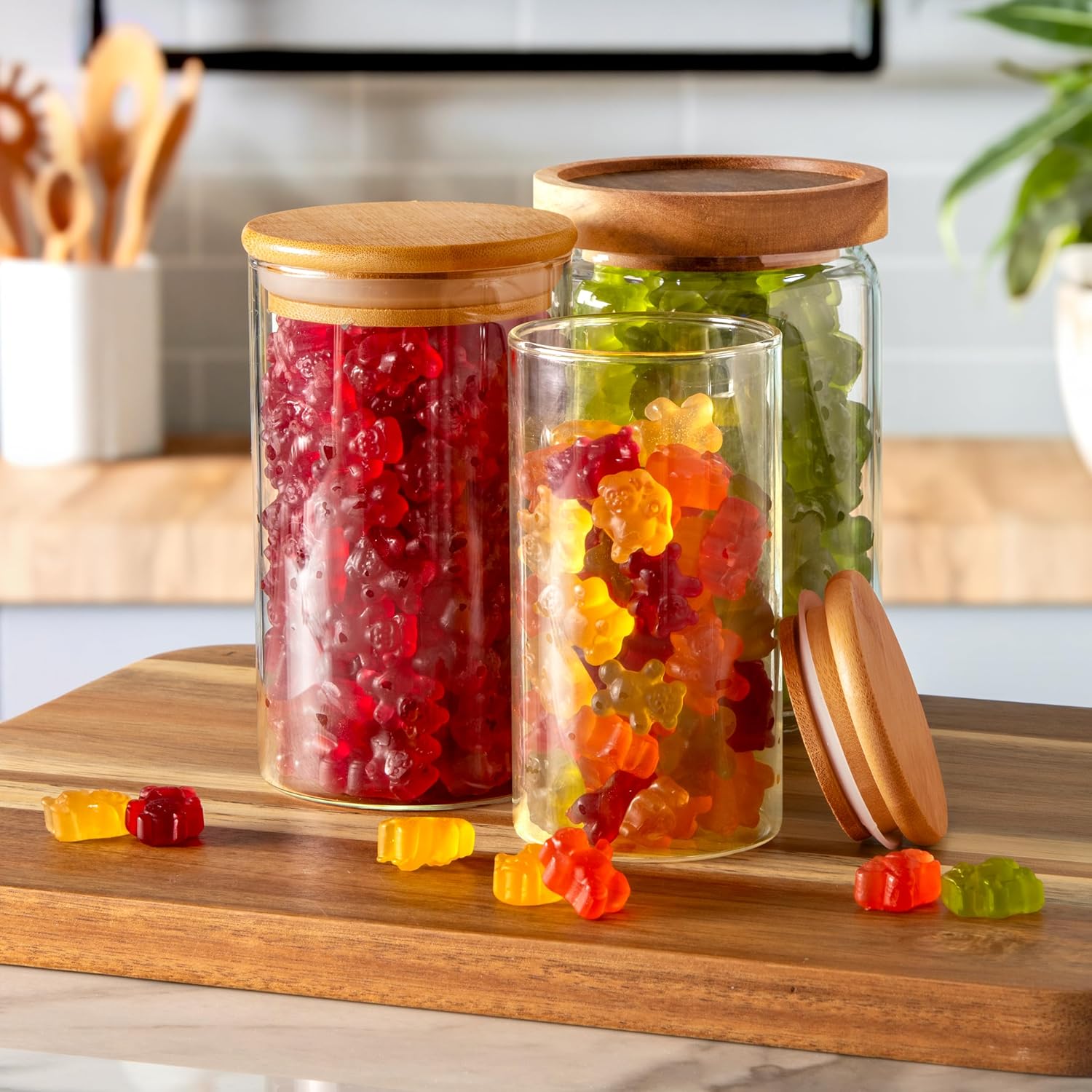 Black Forest Gummy Bears - 5 lb Bulk Bag of Soft & Juicy Candy with Real Fruit Juice