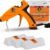 Gorilla Hot Glue Gun Kit with 45 Glue Sticks – Full Size, Dual Temp, Precision Nozzle & Anti-Drip Trigger for Heavy Duty DIY, Crafting & Home Repair