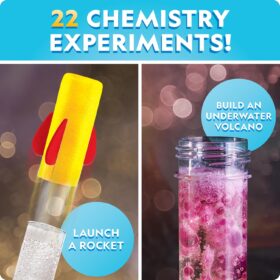 National Geographic Mega Science Lab: 75+ Experiment STEM Kit with Chemistry, Earth Science & Magic Tricks for Kids
