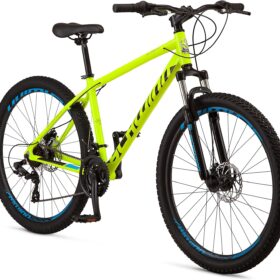 Schwinn High Timber Adult & Youth Mountain Bike – Multi-Speed Front Suspension Bike with Aluminum or Steel Frame