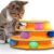 Catstages Tower of Tracks Interactive Cat Toy – 3-Tier Ball Track with 6 Spinning Balls for Indoor Kitty Exercise & Enrichment